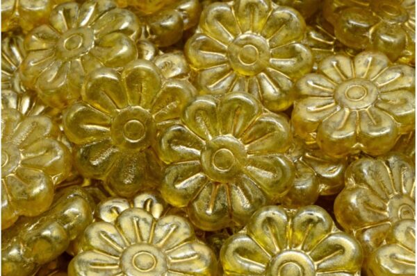 Daisy Flower Bead 18x18mm - Image 1