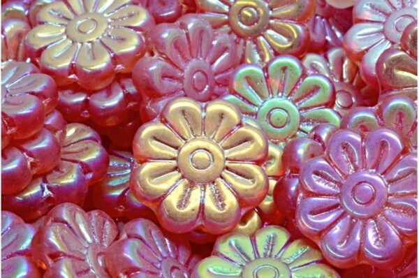Daisy Flower Bead 18x18mm - Image 1