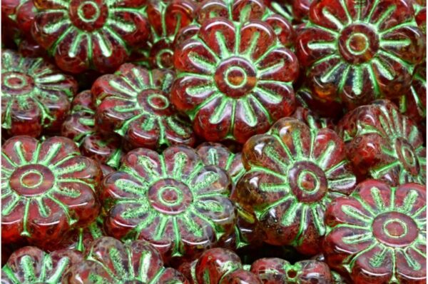 Daisy Flower Bead 18x18mm - Image 1