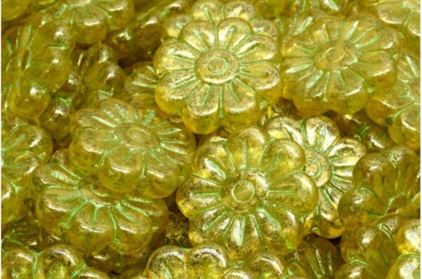 Daisy Flower Bead 18x18mm - Image 1
