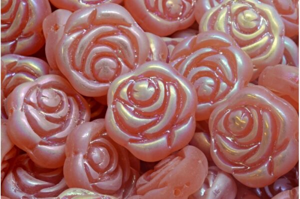 Rose Flower Beads 18x18mm - Image 1