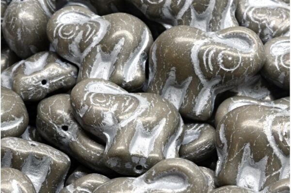 Elephant Beads 20x21mm - Image 1