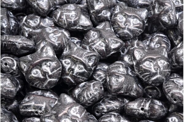 Cat Head Beads  13mm - Imagen 1