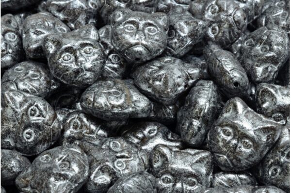 Cat Head Beads  13mm - Imagen 1