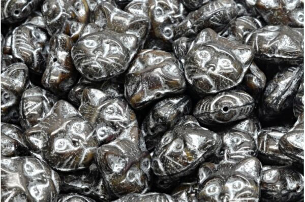 Cat Head Beads  13mm - Imagen 1