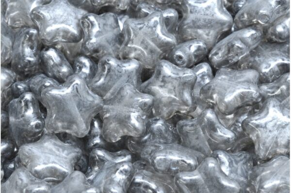Flat Star Beads 12x12mm - Image 1