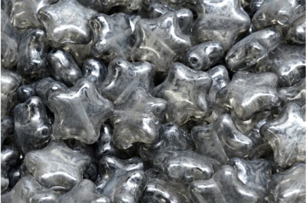 Flat Star Beads 12x12mm - Image 1