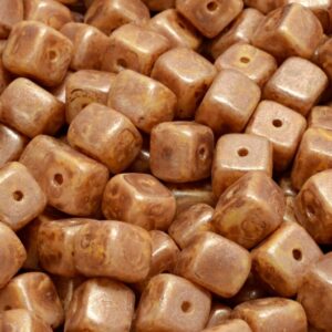 Cube Beads 5x7mm