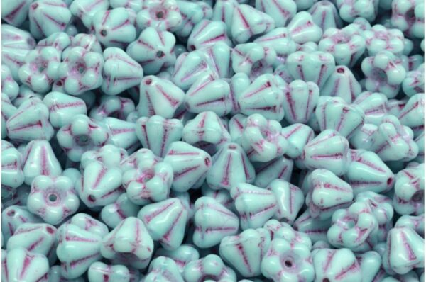 Bell Flower Beads 4x6mm - Imagen 1