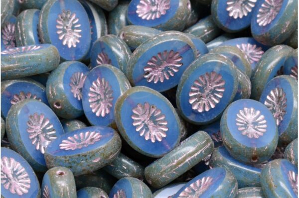 TCB Kiwi Beads 14x10mm - Image 1
