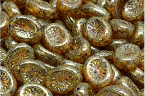 Kiwi Beads 14x10mm - Image 1