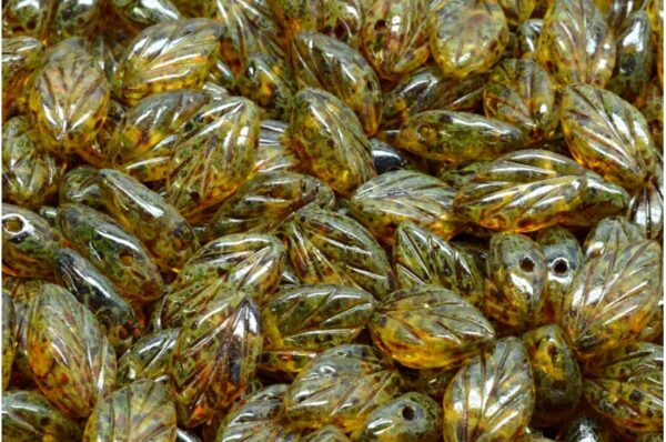 Beech Leaf Beads 7x11mm - Image 1