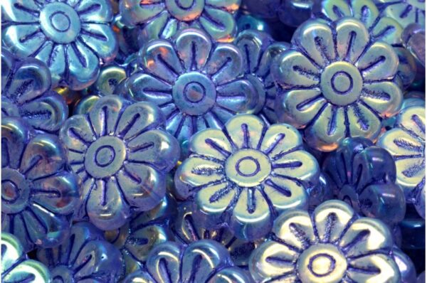 Daisy Flower Bead 18x18mm - Image 1