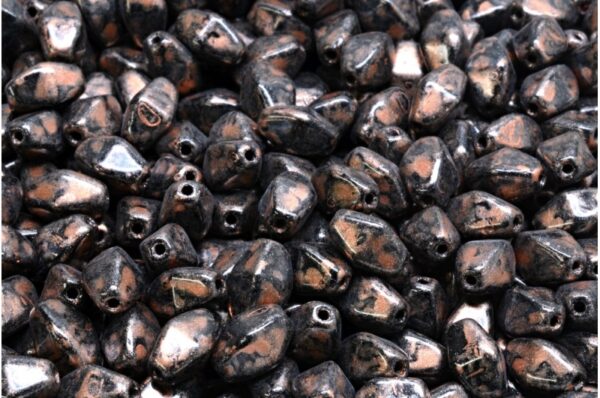 Long Bicone Beads 8x6mm - Image 1