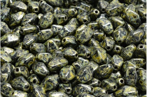 Long Bicone Beads 8x6mm - Image 1