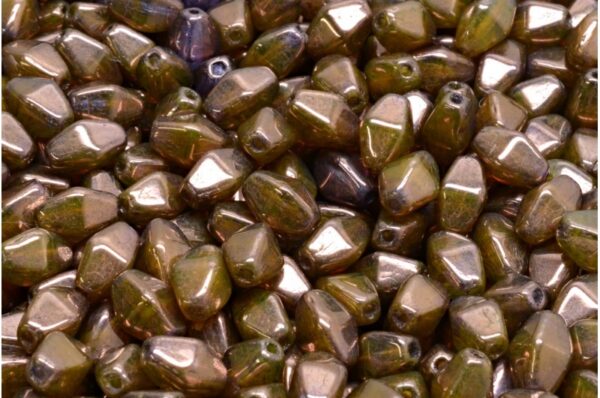 Long Bicone Beads 8x6mm - Image 1