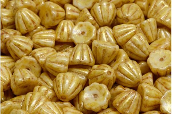Flower Cupola Beads 7x9mm - Image 1