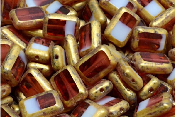 TCB Rectangle Beads 12x8mm - Imagen 1