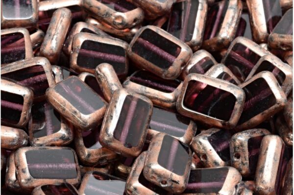 TCB Rectangle Beads 12x8mm - Image 1