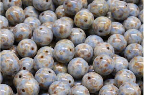 Round Druck Beads 8x8mm - Imagen 1
