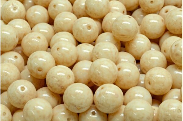 Round Druck Beads 8x8mm - Image 1