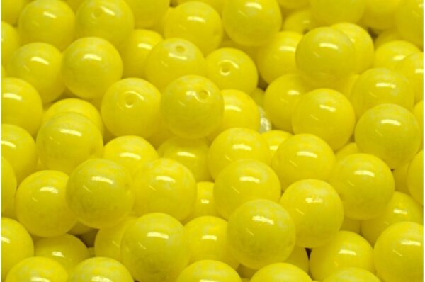 Round Druck Beads 8x8mm - Image 1