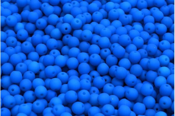Round Druck Beads 4mm - Image 1
