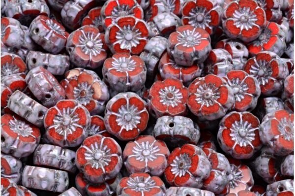 TCB Hawaian Flowers 8x8mm - Imagen 1