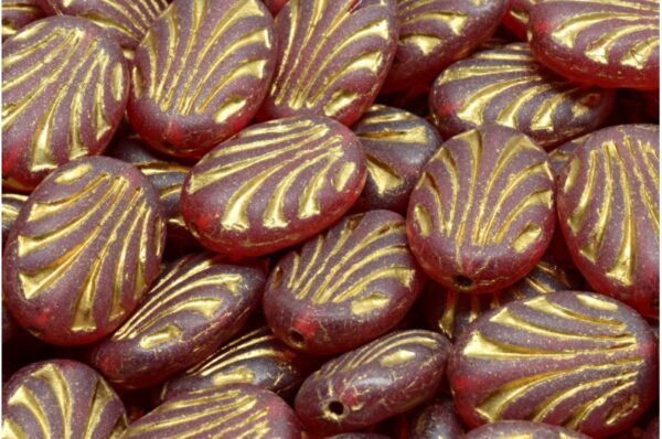 Oval With Lines 17x12mm - Image 1