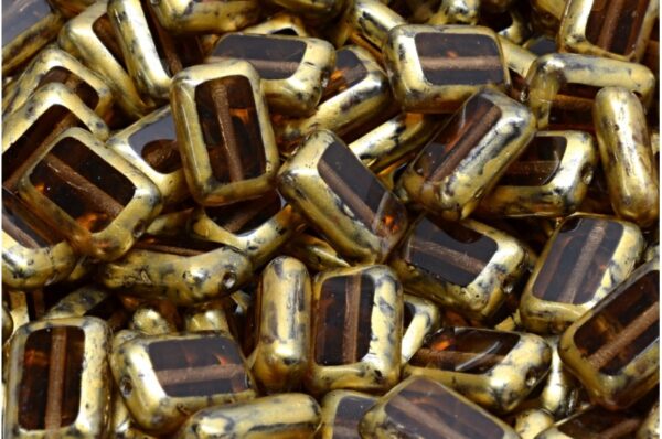 TCB Rectangle Beads 12x8mm - Image 1