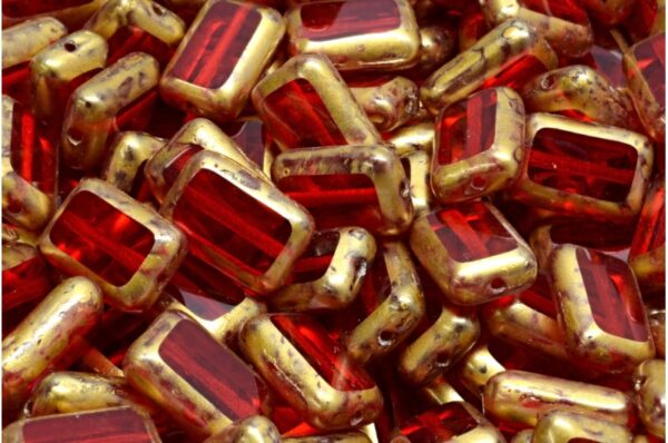 TCB Rectangle Beads 12x8mm - Image 1