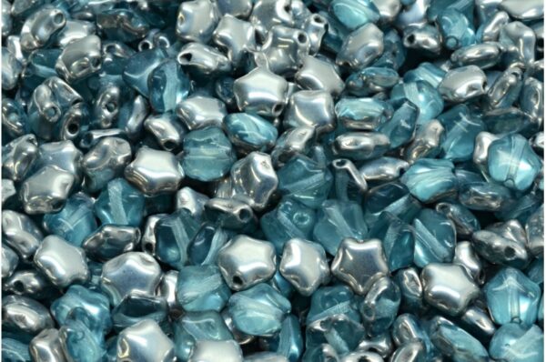 Flat Star Beads 6x6mm - Imagen 1