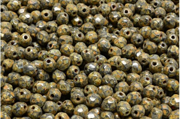 Firepolished Round Beads 4mm - Image 1