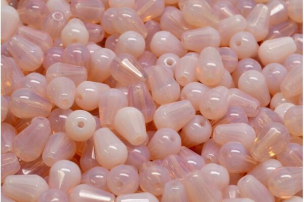 Firepolished Drop Beads 8x6mm - Image 1