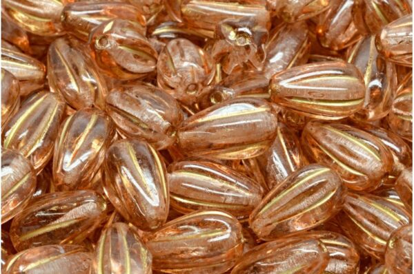 Drop Melon Beads 13x8mm - Image 1