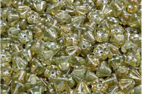 Bell Flower Beads 4x6mm - Image 1