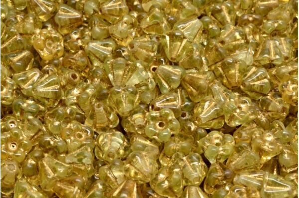 Bell Flower Beads 4x6mm - Image 1