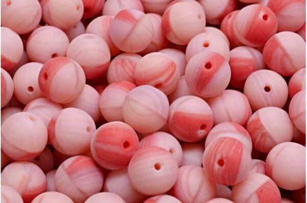 Round Druck Beads 8mm - Image 1