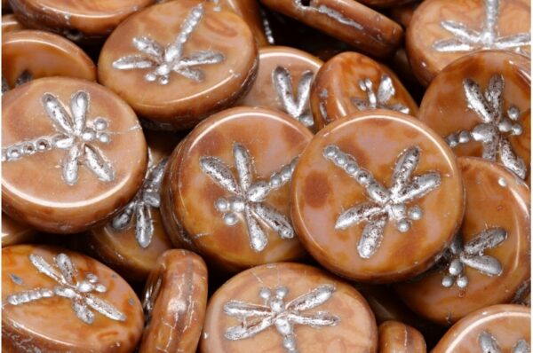 Dragonfly Beads 17x17mm - Image 1