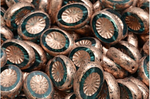 TCB Kiwi Beads 14x10mm - Image 1