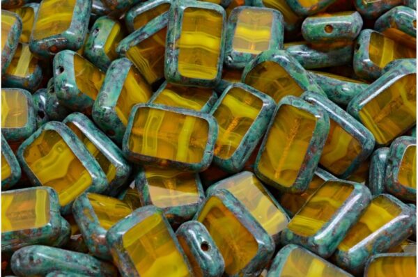 TCB Rectangle Beads 12x8mm - Image 1