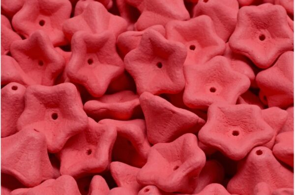 Petunia Flower Beads 8x13mm - Image 1