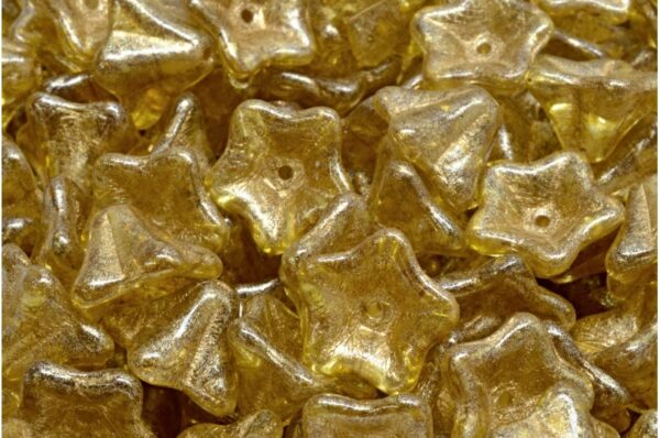 Petunia Flower Beads 8x13mm - Image 1