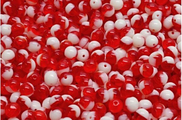 Round Druck Beads 4mm - Image 1