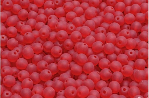 Round Druck Beads 4mm - Image 1