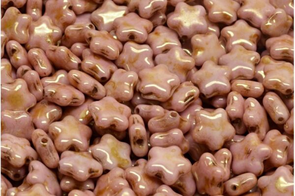 Flat Star Beads 8x8mm - Image 1