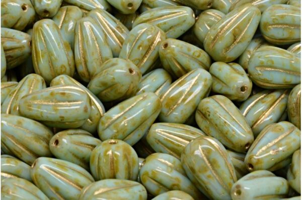 Drop Melon Beads 13x8mm - Imagen 1
