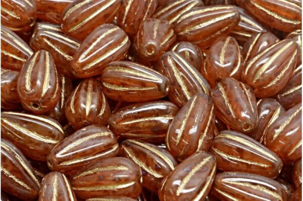 Drop Melon Beads 13x8mm - Imagen 1