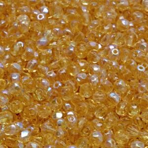 Firepolished Round Beads 3mm