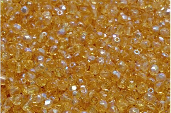 Firepolished Round Beads 3mm - Image 1